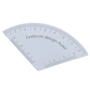 Fast Drawing Eyebrow Design Ruler, Instant Brow Shaper, Reusable Brow Shaping Stencil, Mapping Tool Template Kit