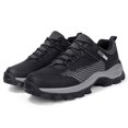thumbnail image 1 of Zapatos de senderismo para hombre, de talla grande, para exteriores, de caña baja, para senderismo, deportes de viaje, botas de senderismo, escalada, 1 of 6