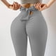 thumbnail image 4 of Pantalones Largos de Yoga Para Damas Pantalones de Chándal de Yoga Con Lazo Trasero de Color Sólido A La Moda Y Cómodos Odeerbi ODB-4, 4 of 4
