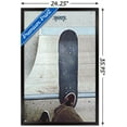 thumbnail image 3 of Skateboarding - Drop In Wall Poster, 22.375" x 34", Framed, 3 of 3
