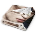 thumbnail image 5 of Robert Pattinson Blanket Bedding Fleece Blanket Soft Throw Blankets Lightweight Anti-Static Blanket - 3 Sizes, 5 of 5