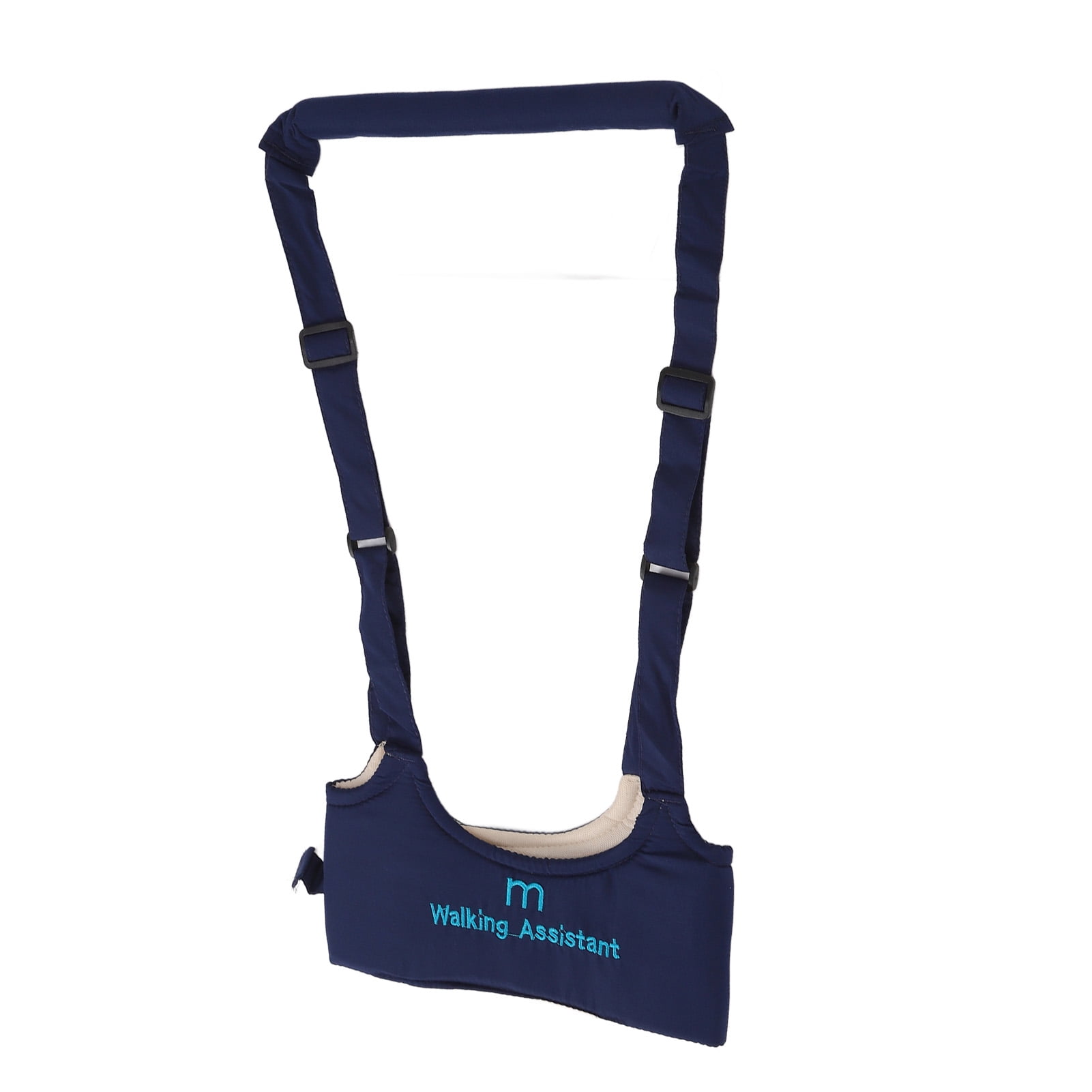 Suodoka Baby Walking Harness Navy Blue Skin Friendly Relieve Back Pain Adjustable Prevent Getting Lost Handheld Toddler Walker Helper Infant Safety Sling