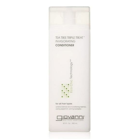 Giovanni Eco Chic Tea Tree Triple Treat Conditioner, 8.5 Oz.