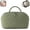 Green, variant on 2026 New Makeup Bag, 180° Wide Open Lay-Flat Large Capacity Portable Makeup Bag, Portable Water-Resistant Cosmetic Case Bags for Brushes, Toiletries