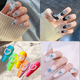 thumbnail image 5 of Joyería de arte de uñas de perlas degradadas, joyería de bricolaje de arte de uñas Adepaton Uñas Postizas y Decoración, 5 of 5