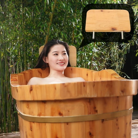 MUSEYA Headrest Bathtub Pillow Bathtub Headrest Pillow Wood Adult Personal Care 1Set MUSEYA Headrest Bathtub Pillow Bathtub Headrest Pillow Wood Adult Personal Care 1Set