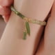 thumbnail image 2 of Pulsera de cuentas verdes retro para mujer, pulsera de piedra natural, moderna y versátil, pequeña y fresca., 2 of 2