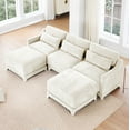 thumbnail image 2 of Newest 98 Inch Sofa Comfy Sofa with Extra Deep Seats, Modern Couch- 3 Seater Sofa, Couch for Living Room Apartment Lounge, 2 of 10