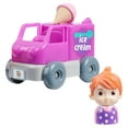 thumbnail image 4 of CoComelon Build-A-Vehicle, 4 Piece Set, YoYo in Pink Ice Cream Truck, Officially Licensed Kids Toys for Ages 18 Month, Gifts and Presents, 4 of 5