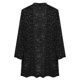 thumbnail image 5 of TaTaai 2026 Fall Women’s Sequined Mesh Tee Long Sleeve Loose Jacket Casual Solid Color Fashion Top Glitter Polyester Daily Party Shirt Gift, 5 of 9