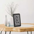 thumbnail image 5 of LCD Digital Wireless Indoor/Outdoor Thermometer Clock Temperature Meter, 5 of 5