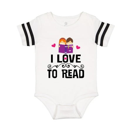 

Inktastic I Love to Read Gift Baby Girl Bodysuit