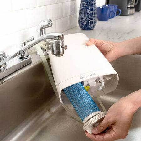 Replacement Filter Cartridges for Select Aquasana Water Filtration Systems - White