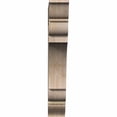 thumbnail image 2 of Ekena Millwork 6"W x 28"D x 40"H Olympic Traditional Rough Sawn Bracket, Douglas Fir, 2 of 13