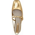 thumbnail image 4 of Franco Sarto Women's Destin Slingback Flat Gold 11W, 4 of 5