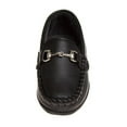 thumbnail image 4 of Josmo Little Kids Boys Loafer Shoes, Charcoal Black, Size: 4, 4 of 6