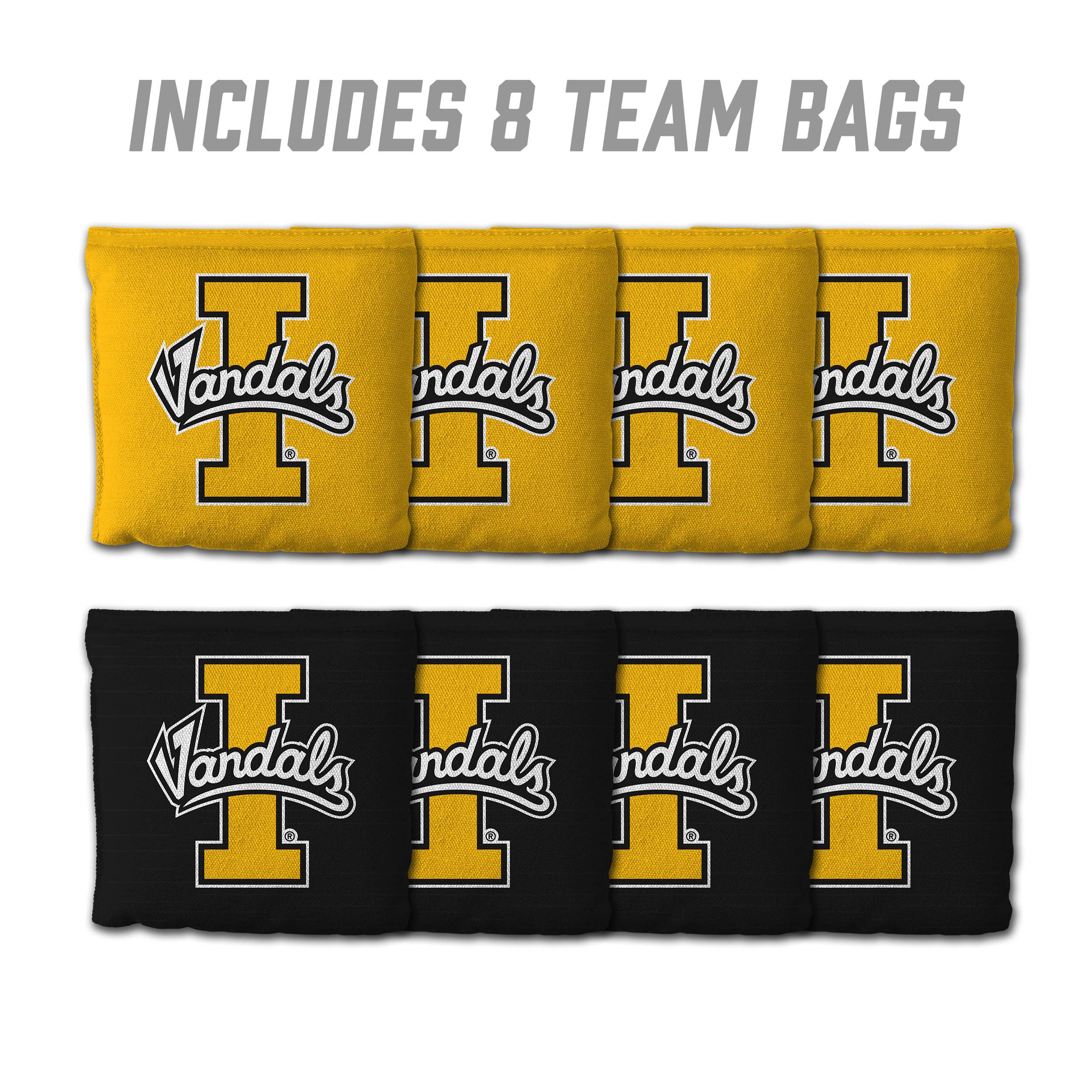 Idaho Vandals 8pk Licensed Cornhole Bags