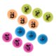thumbnail image 1 of 16 X Pelotas de práctica de golf de doble capa Pelotas de entrenamiento de golf Patrón lindo de panda Macarena Pelota de práctica de golf, 1 of 8