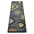 thumbnail image 5 of Rugsotic Carpets Hand Tufted Wool Eco-Friendly Area Rugs - 2'6"x8', Runner, Charcoal, Modern Contemporary Design, High Pile Handmade Anti Skid Rugs for Living Room, Bed Room (K00693), 5 of 6
