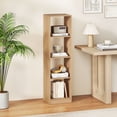 thumbnail image 3 of Patiojoy 56" Tall Bookcase, 4-Cube Bookshelf with 4 Anti-Tipping Kits Compact Toy Storage Cabinet, 3 of 9