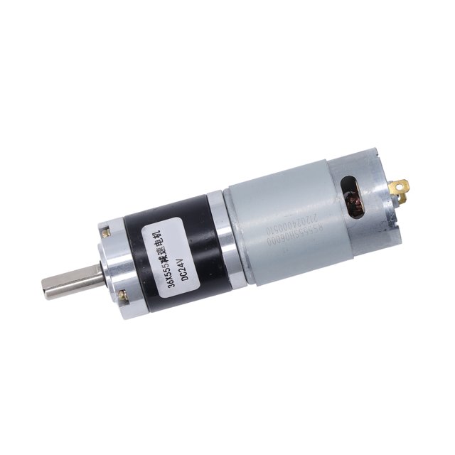 Motorreductor de tornillo sin fin con autobloqueo de 24 V CC, motor reductor de velocidad de torsión alta, 700 mA, 36 x 555, 60 RPM