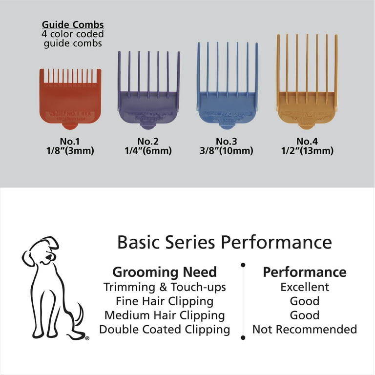 Wahl dog clipper attachment combs outlet