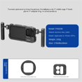 thumbnail image 2 of Phone Cage With Dual Handles For 15 Pro Rig Aluminum Case Stabilizer For Video Recording Filmmaking, 2 of 5