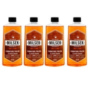 Milsek Furniture Polish and Wood Cleaner with Orange Oil, 12 Fl Oz, 4 Pack