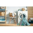 thumbnail image 2 of Ahgly Company Tapis Rectangulaire Lavable en Machine Intérieur Transitionnel Bleu, 2 Pieds x 5 Pieds, 2 of 7