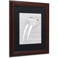 thumbnail image 2 of Trademark Fine Art "Animals 21" Canvas Art by Hello Angel, Black Matte, Wood Frame, 2 of 4