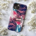 thumbnail image 5 of Abstract Animal Collage Phone Case, Mixed Media Art Protective Cover for iPhone 16 15 14 13 12 11 Pro Max Plus Mini, 5 of 6