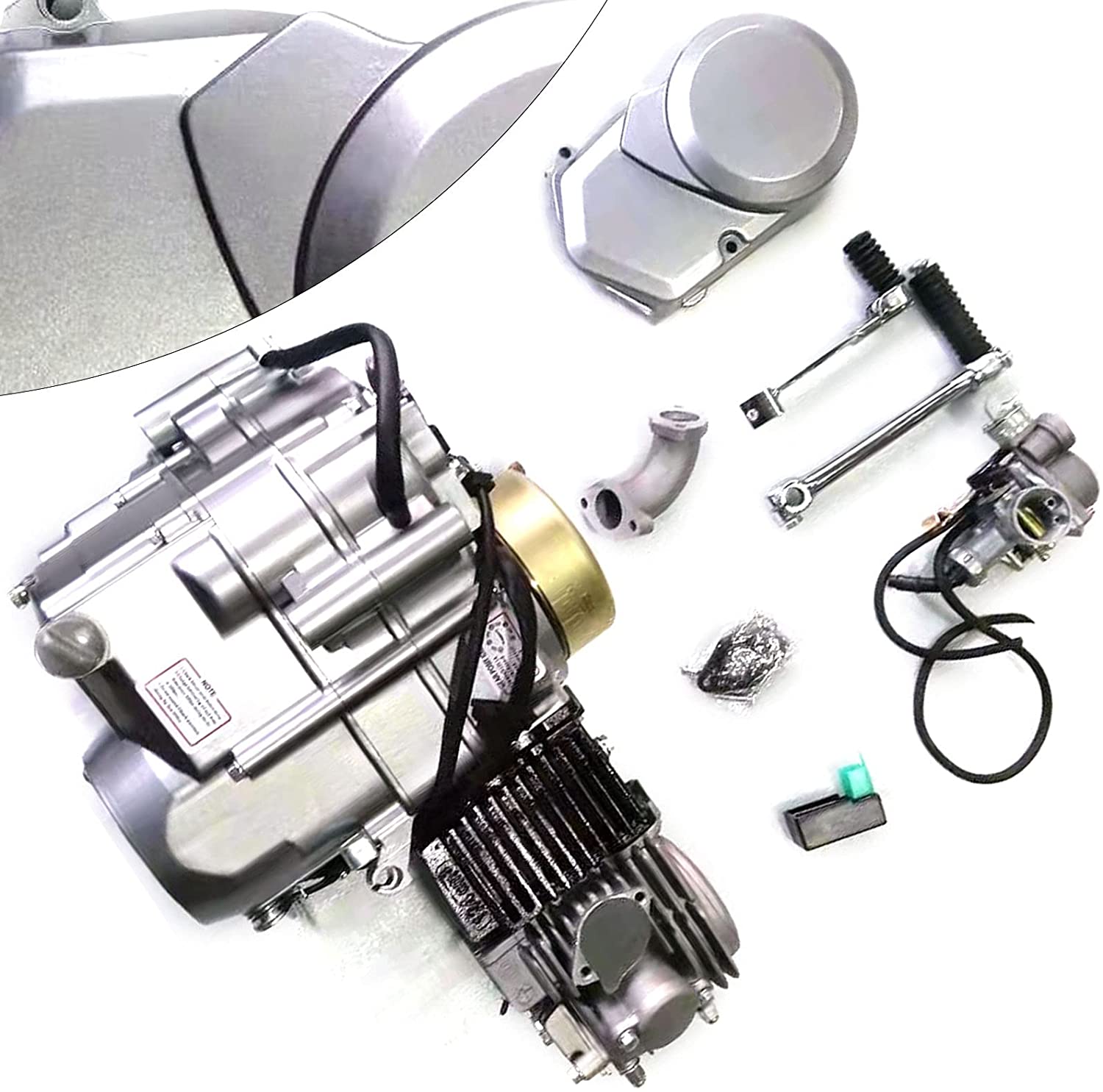 Wuzstar 4-stroke 140cc Engine Motor Kit Single-cylinder Motor for Honda CRF50 XR50 CRF70 Dirt Pit Bike