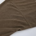 thumbnail image 6 of Women's Cropped Corduroy Shacket - Loose Button Down Lapel Collar Fall Winter Outerwear, Soft Lightweight Solid Color Snap Closure Jacket, 6 of 8