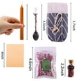 thumbnail image 3 of Witchcraft Kit Colored Candles Crystals Dried Herbs for Beginners Wiccan Spells Gift Box Packaging, 3 of 5