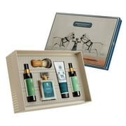Forest Essentials Gentlemen'S Gift Box | Luxuriously Scented Sandalwood & Orange Peel Gift Set For Men With Face Wash, Shaving Cream, After Shave Spray & Facial Moisturizer | Birth