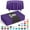 Purple, variant on Exquisite 6 Premium 84" x 84" Round Plastic Tablecloth - Purple Solid Print