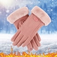 thumbnail image 4 of Women's Gloves Mittens Women'S Warm Gloves Touching Screen Riding Thickened Hair Mouth Gloves, Women's Accessories Gloves Mittens, 4 of 7