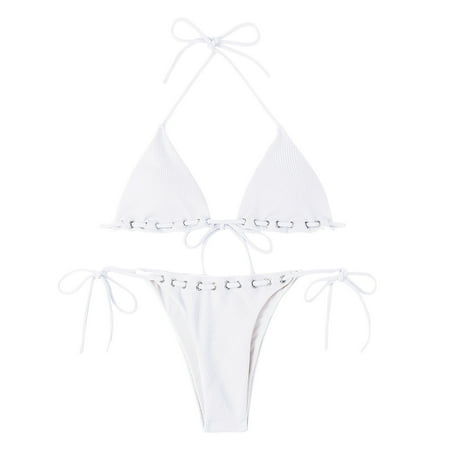 

Stock Drop Bandage Push Up Bra Women s Bikini Set Solid Swimsuit Set Beachwear Triangle Bikini Set One Pi3ce Swimsuit And Swimsuit Womens Swimsuit Size 16 Sports Bra Bathing Suits for Women Board