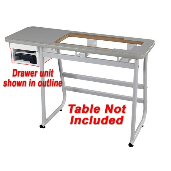 Janome Drawer and Shelf for Universal Sewing Table II
