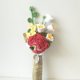 thumbnail image 1 of Ramo de flores de lana de punto | Decoración de hilo de ganchillo hecho a mano | Exquisito acento de lana artesanal | Regalo duradero para aniversarios, Día de San Valentín, centro de mesa para el, 1 of 2