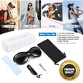 thumbnail image 7 of TINHAO Polarized Fit Over Glasses Sunglasses for Women UV Protection, Trendy Oversized Cat Eye Sunglasses for Driving Riding, 7 of 7