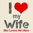thumbnail image 3 of CafePress - I Love My Wife T Shirt - Men's Classic Graphic T-Shirt, 3 of 4