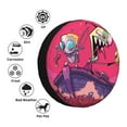 thumbnail image 4 of Invader Zim Spare Tire Cover Waterproof Dust-Proof Universal Wheel Tire Cover Protector Accessories 14" 15" 16" 17", 4 of 7