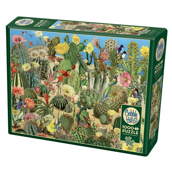 Cobble Hill - Cactus Jardin-Ancienne Version (Casse-Tête de 1000 Pcs)