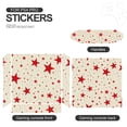 thumbnail image 5 of Decal Skin for PS4 Slim / PS4 Pro / PS4, Whole Body Vinyl Sticker Cover for Playstation 4 Console and Controller (Snow Gift Sock Christmas Pattern), 5 of 5