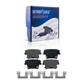 thumbnail image 6 of Detroit Axle - 13.6" (345mm) Front and 12.6" (320mm) Rear Disc Brake Rotors + Ceramic Brake Pads Replacement for Dodge Charger Challenger Magnum 300 - 8pc Set, 6 of 8