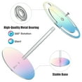 thumbnail image 7 of NiHome Iridescent Acrylic Rotating Sunglasses Holder Stand, Rotating Glasses Holder for Home/Retail Display, Rotatable Acrylic Eyeglasses Sunglasses Holder Organizer for Desk Table, 12 Pairs Capacity, 7 of 7