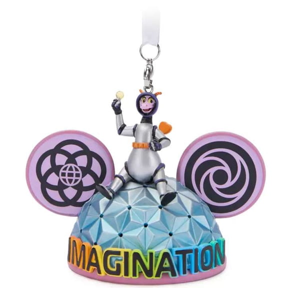 Disney 2025 Holiday Figment Light-Up Ear Hat Ornament [EPCOT]