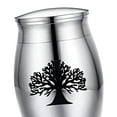 thumbnail image 6 of Cremation Memorial Urn Storage Urn Jar Remembrance Memories Openable Pet Urn Tree pattern, 6 of 7