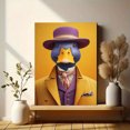 thumbnail image 5 of Qisvanset Dapper Duck Canvas Wall Art 15.75x11.81 INCHES, 5 of 7